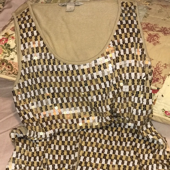Banana Republic Tops - Banana Republic sequin tank